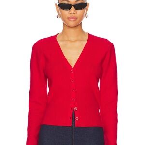 ✨ Like New Guizio Camelie Cardigan Top in Poppy ✨
